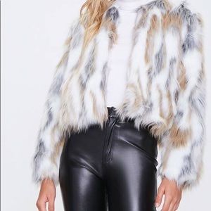 “Forever 21” Faux Fur Jacket